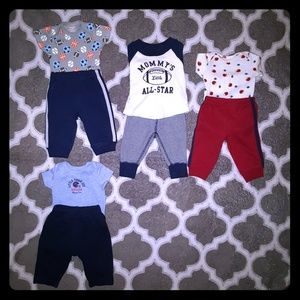 Pants Set For NEWBORN Baby Boy LOT Of 8